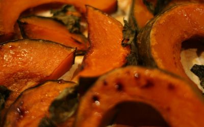 Zucca al forno agli aromi