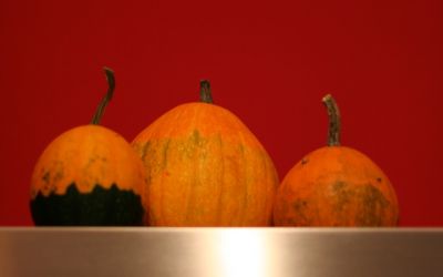 Mini timballi di riso con salsa di zucca