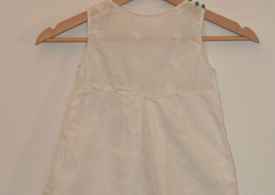 Vestito bimba bianco – White baby dress