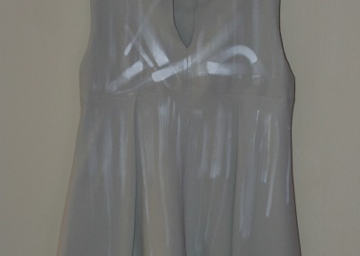 Vestito seta con piega – Silk fold dress